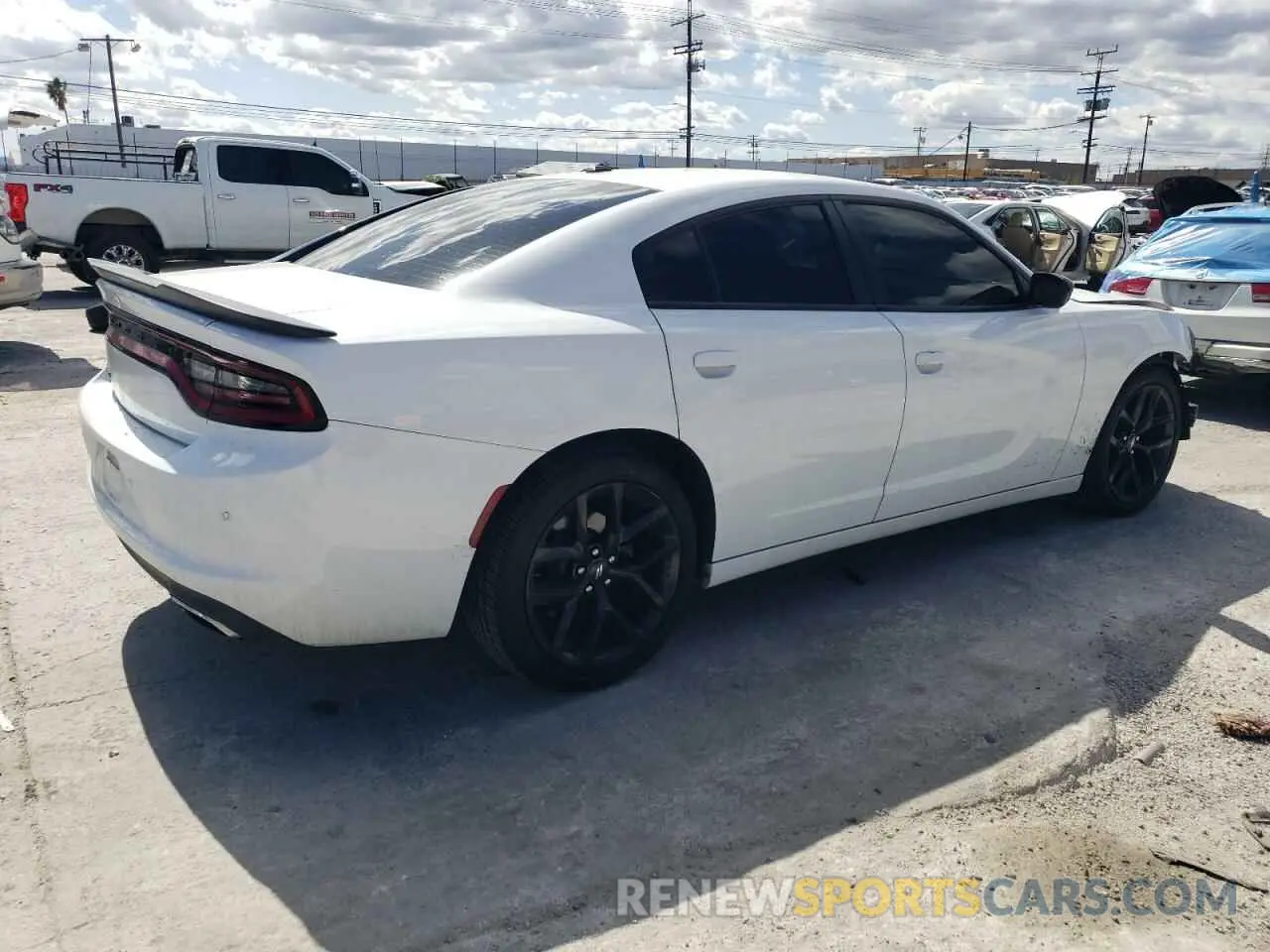 3 Photograph of a damaged car 2C3CDXBG4NH161771 DODGE CHARGER 2022