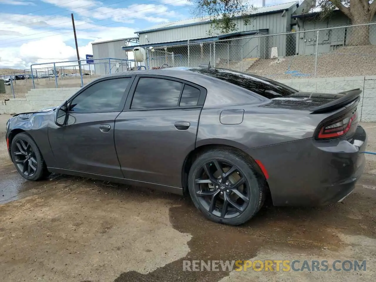 2 Photograph of a damaged car 2C3CDXBG4NH194916 DODGE CHARGER 2022