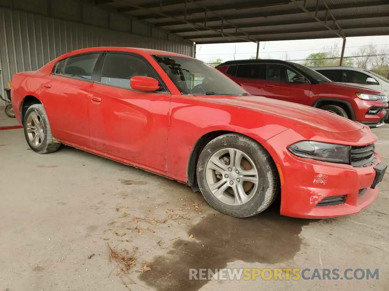 4 Photograph of a damaged car 2C3CDXBG4NH200794 DODGE CHARGER 2022