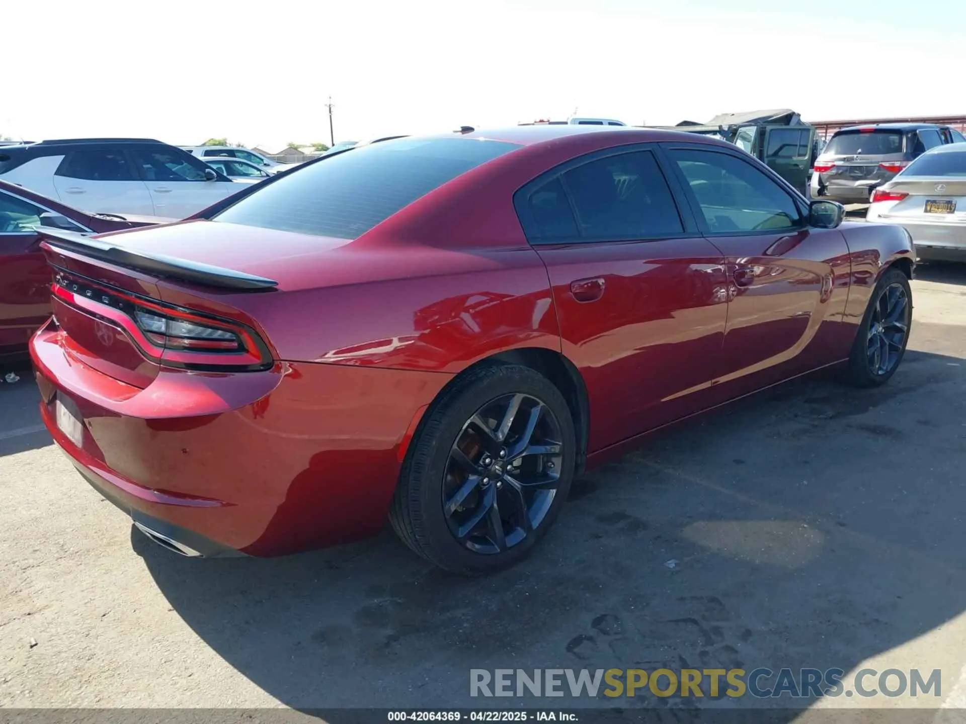 4 Photograph of a damaged car 2C3CDXBG4NH203128 DODGE CHARGER 2022