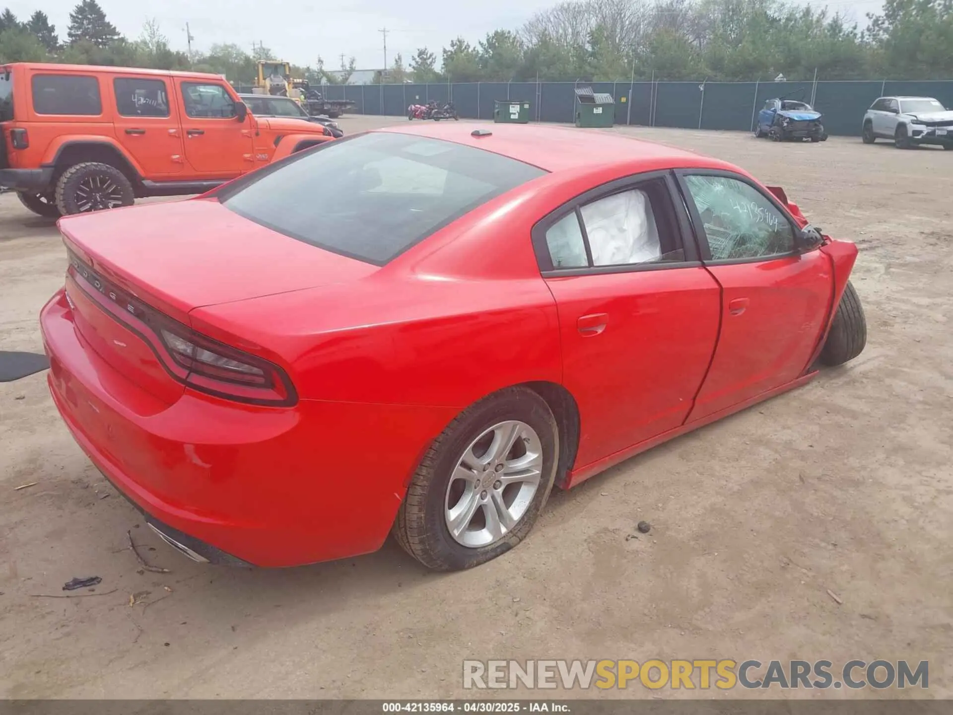4 Photograph of a damaged car 2C3CDXBG4NH224223 DODGE CHARGER 2022