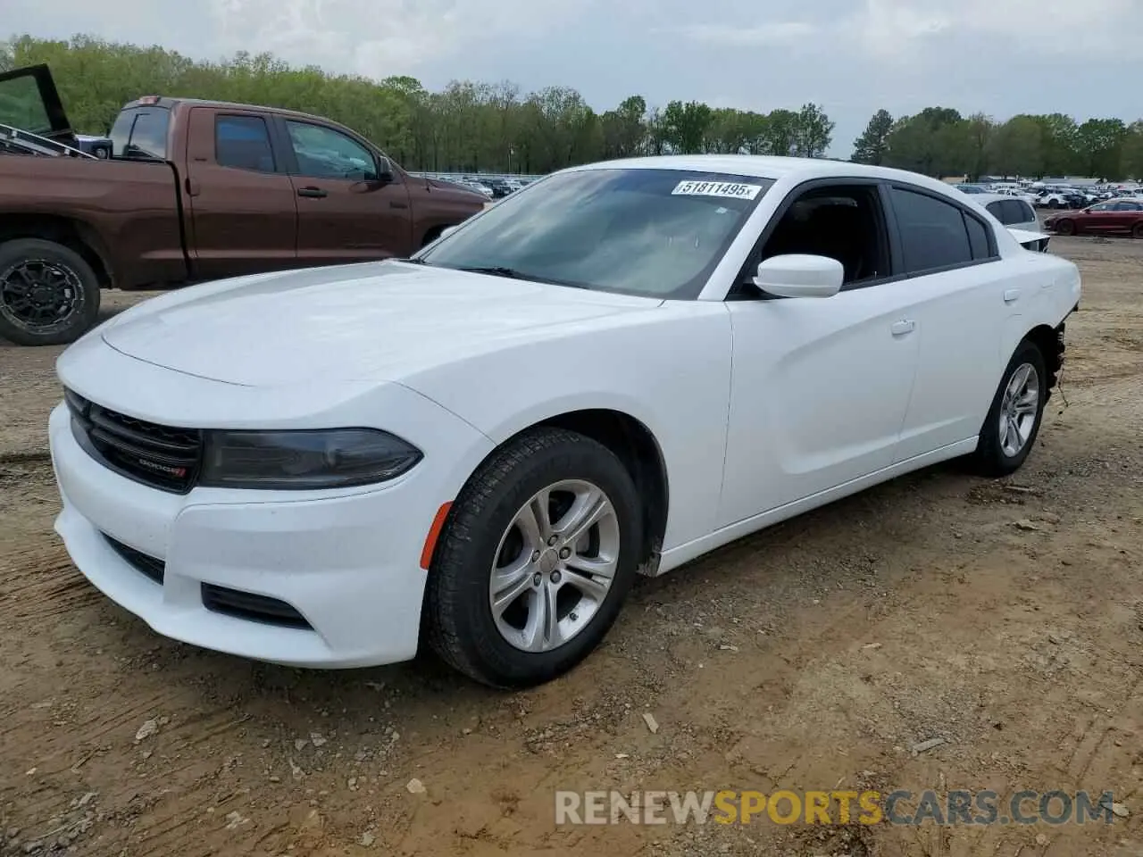 1 Photograph of a damaged car 2C3CDXBG4NH231401 DODGE CHARGER 2022