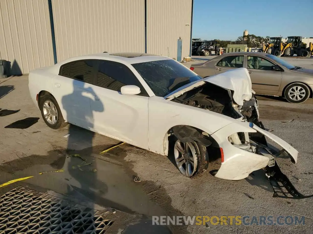 4 Photograph of a damaged car 2C3CDXBG5NH119111 DODGE CHARGER 2022