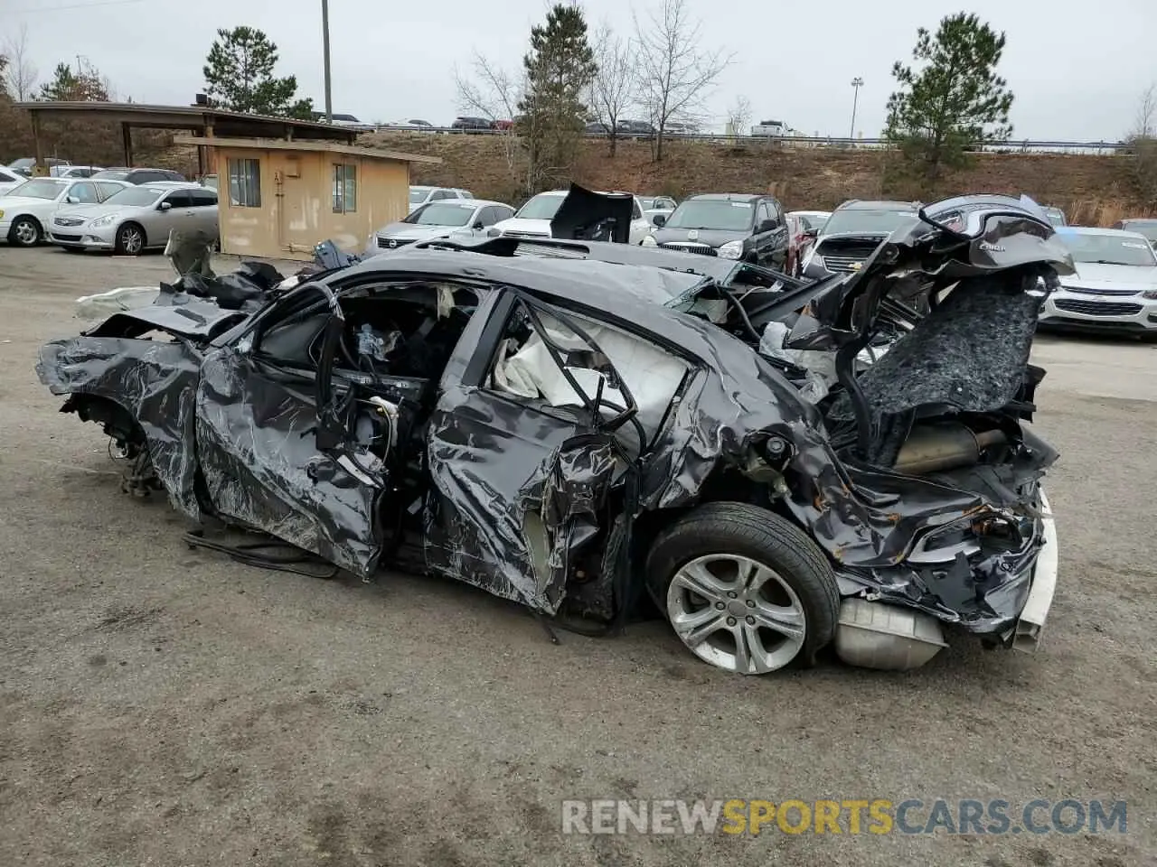 2 Photograph of a damaged car 2C3CDXBG5NH188977 DODGE CHARGER 2022
