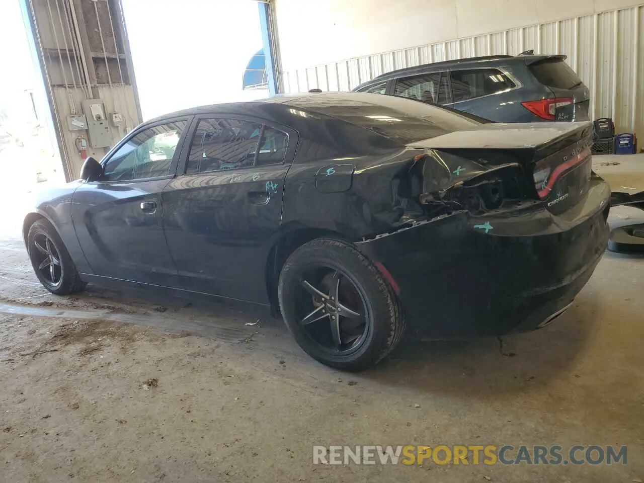 2 Photograph of a damaged car 2C3CDXBG5NH200710 DODGE CHARGER 2022