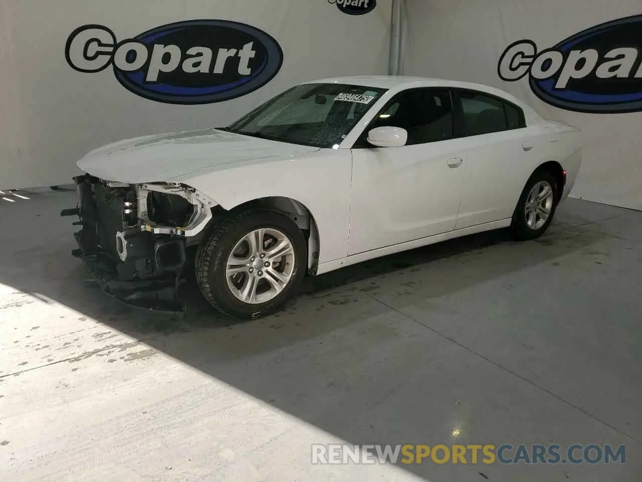 1 Photograph of a damaged car 2C3CDXBG5NH212565 DODGE CHARGER 2022