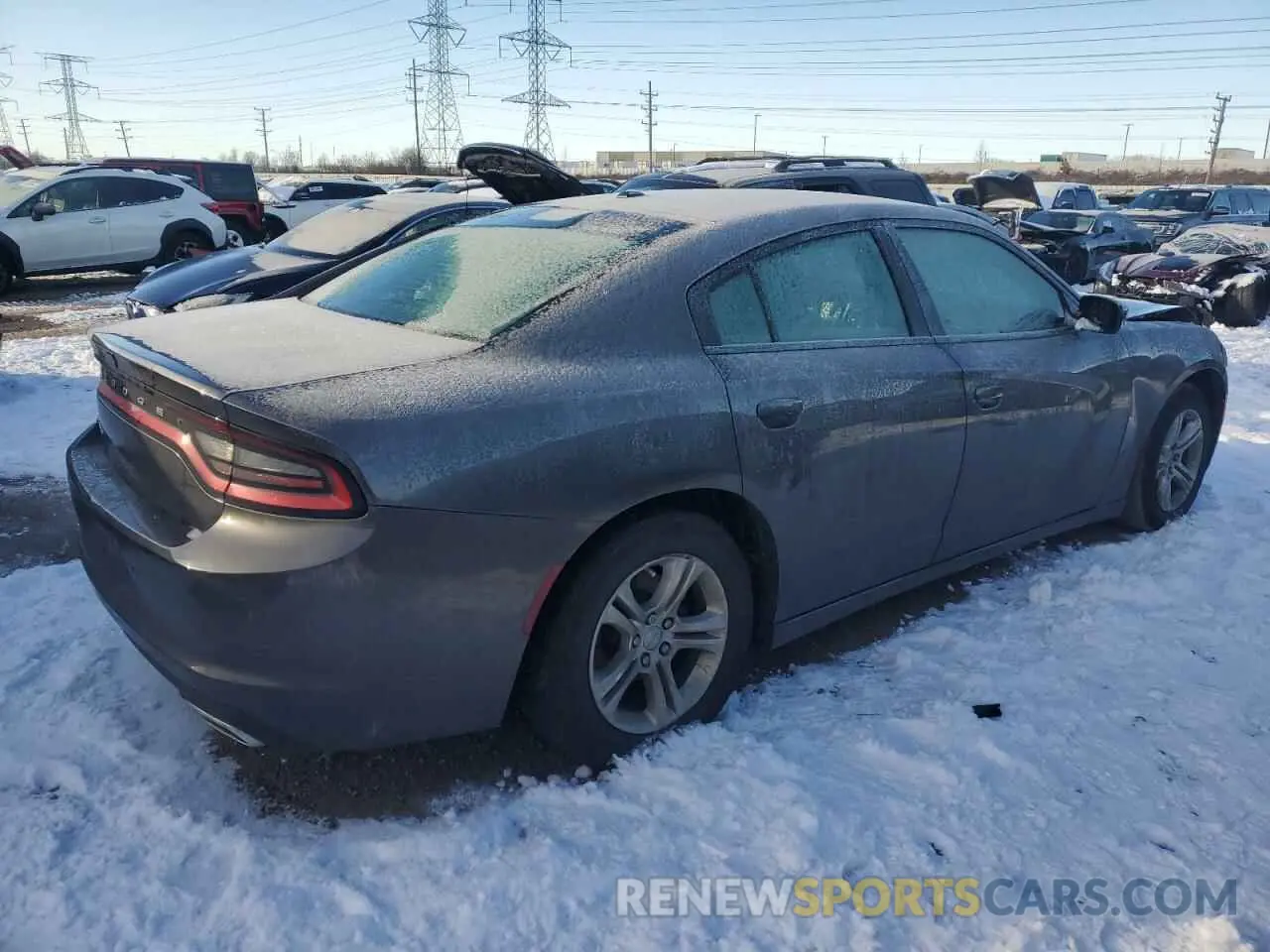 3 Photograph of a damaged car 2C3CDXBG5NH217183 DODGE CHARGER 2022