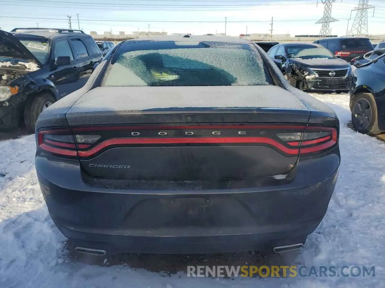6 Photograph of a damaged car 2C3CDXBG5NH217183 DODGE CHARGER 2022