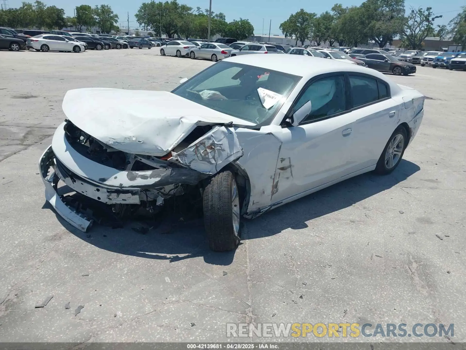 2 Photograph of a damaged car 2C3CDXBG5NH224506 DODGE CHARGER 2022
