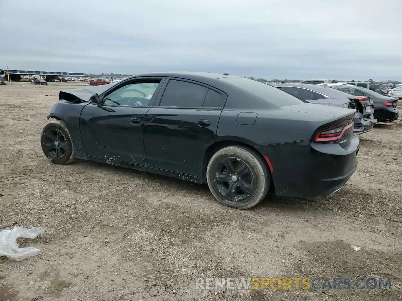 2 Photograph of a damaged car 2C3CDXBG6NH105945 DODGE CHARGER 2022