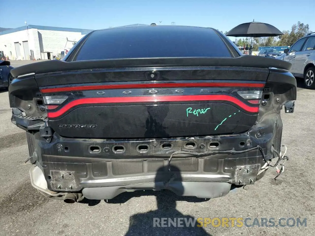 6 Photograph of a damaged car 2C3CDXBG6NH110708 DODGE CHARGER 2022