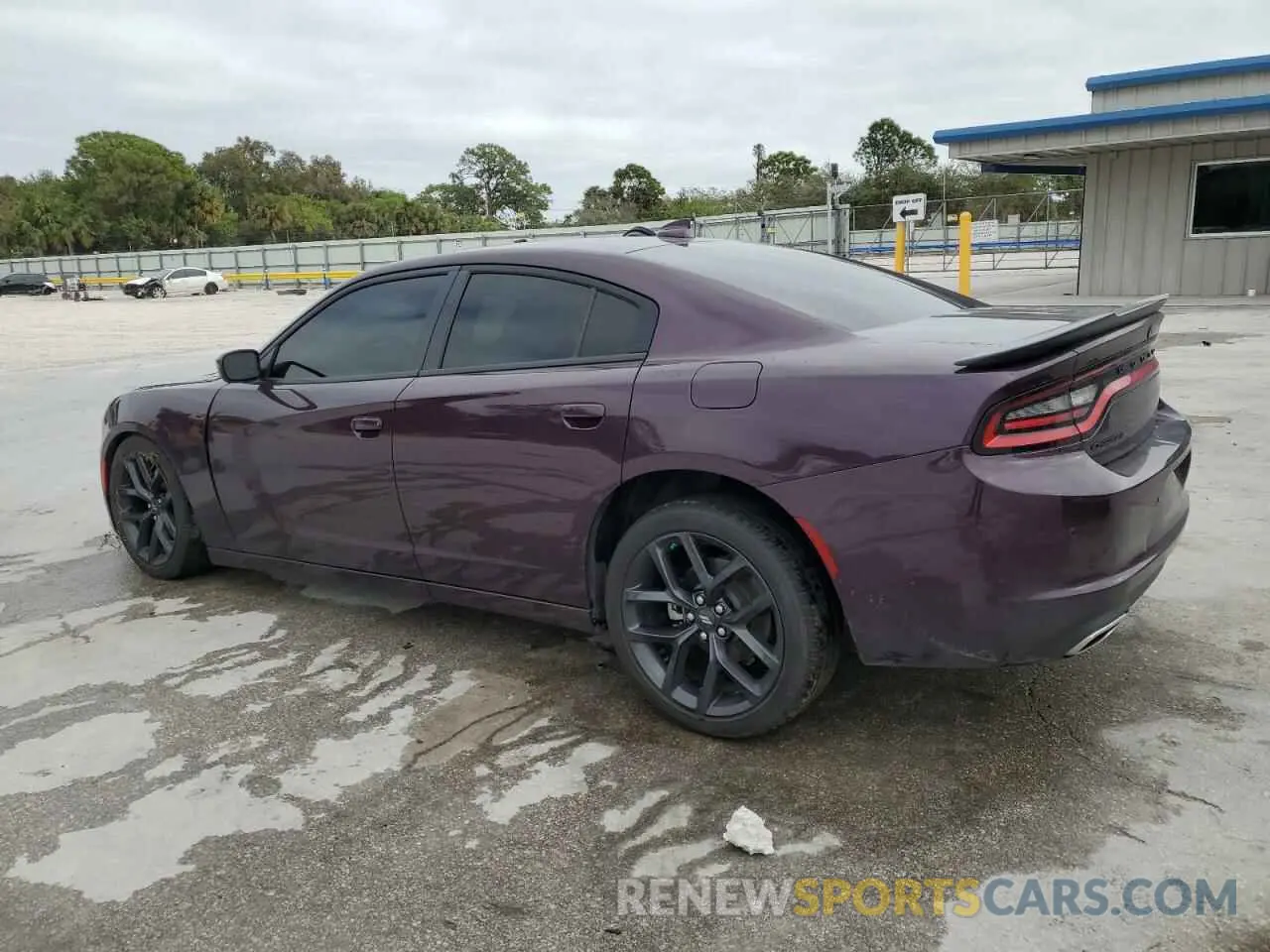 2 Photograph of a damaged car 2C3CDXBG6NH114919 DODGE CHARGER 2022