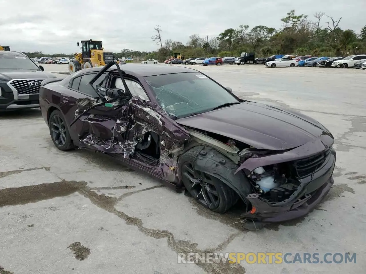 4 Photograph of a damaged car 2C3CDXBG6NH114919 DODGE CHARGER 2022