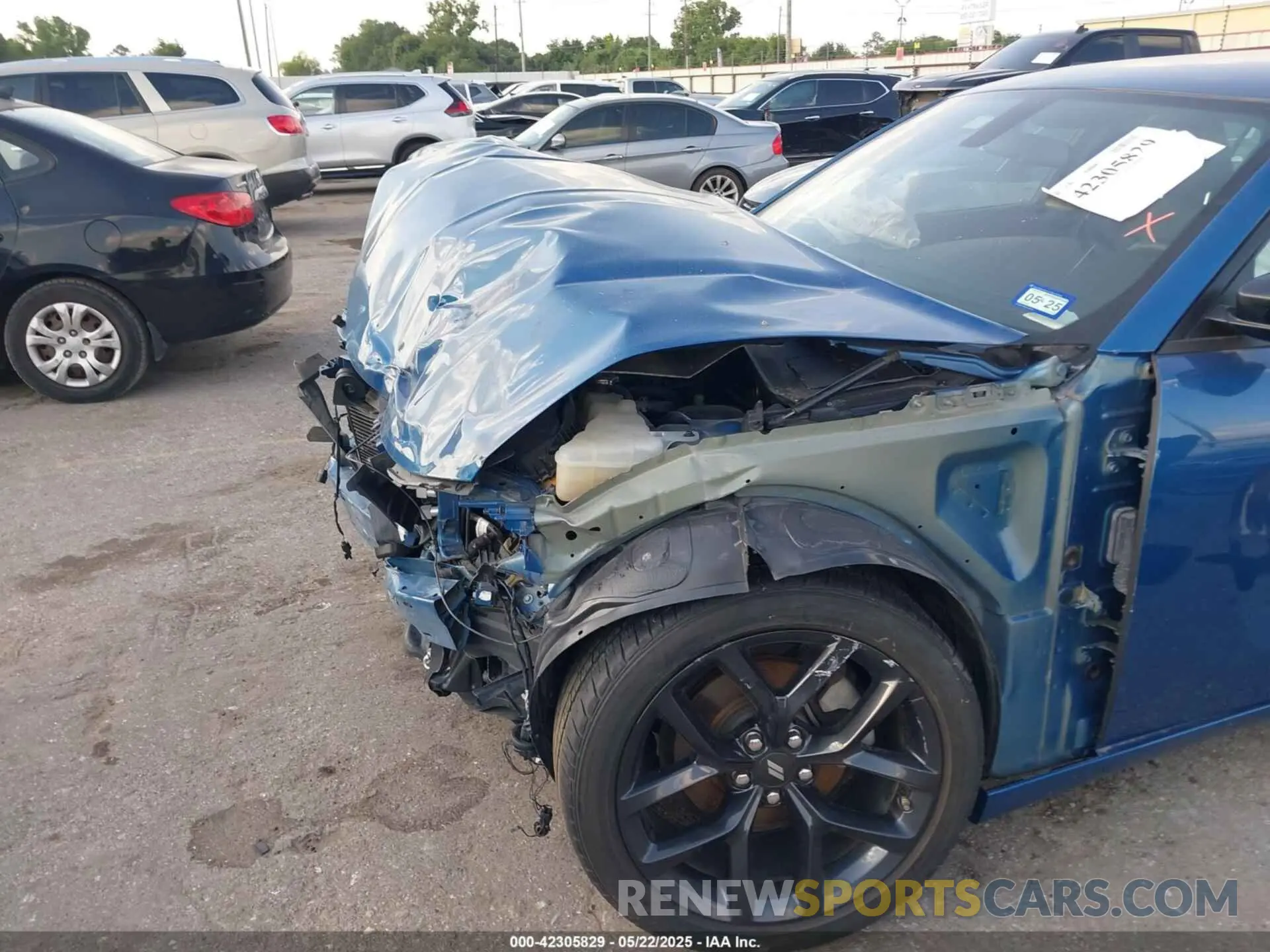 6 Photograph of a damaged car 2C3CDXBG6NH145913 DODGE CHARGER 2022