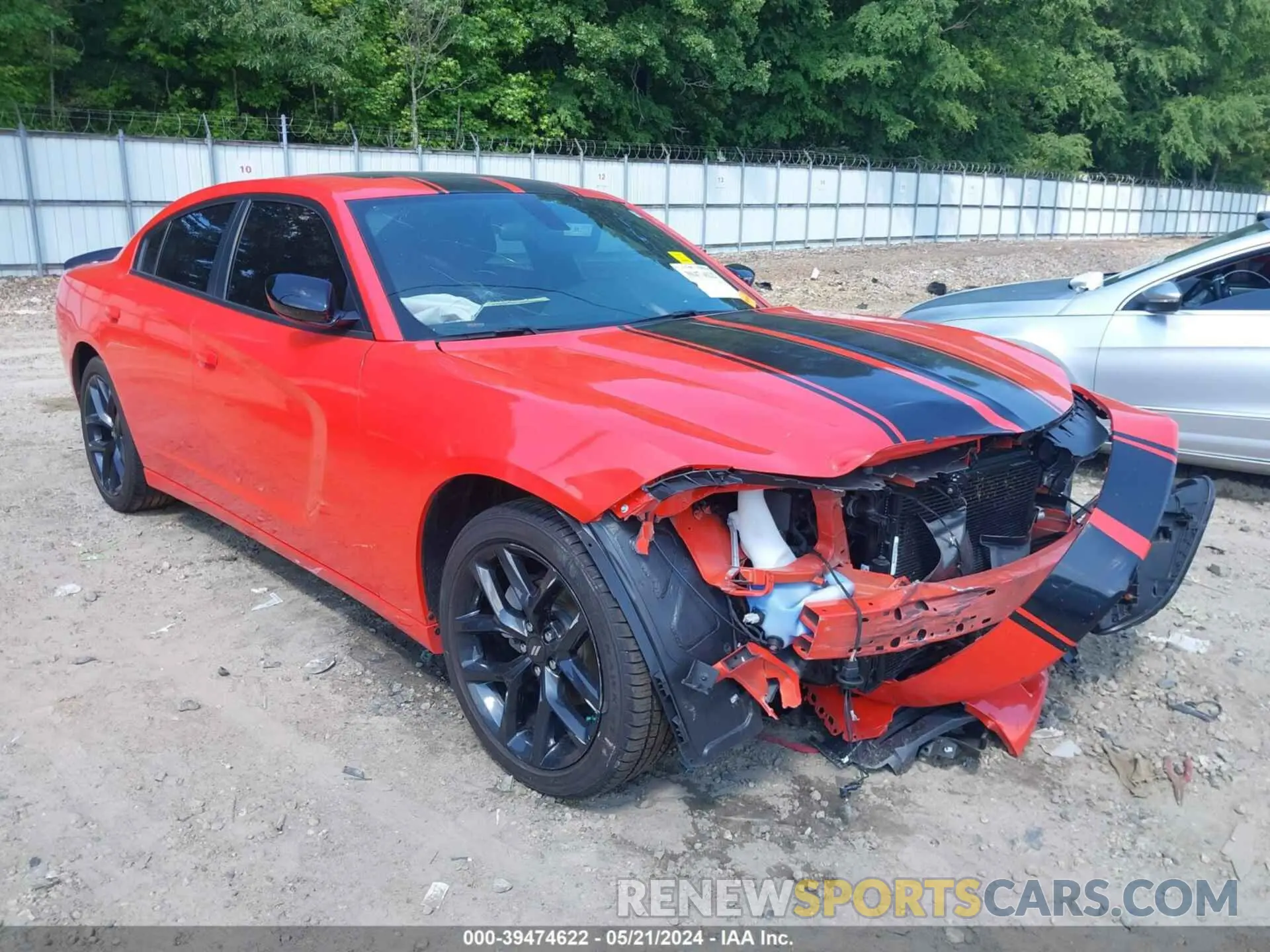1 Photograph of a damaged car 2C3CDXBG6NH153428 DODGE CHARGER 2022