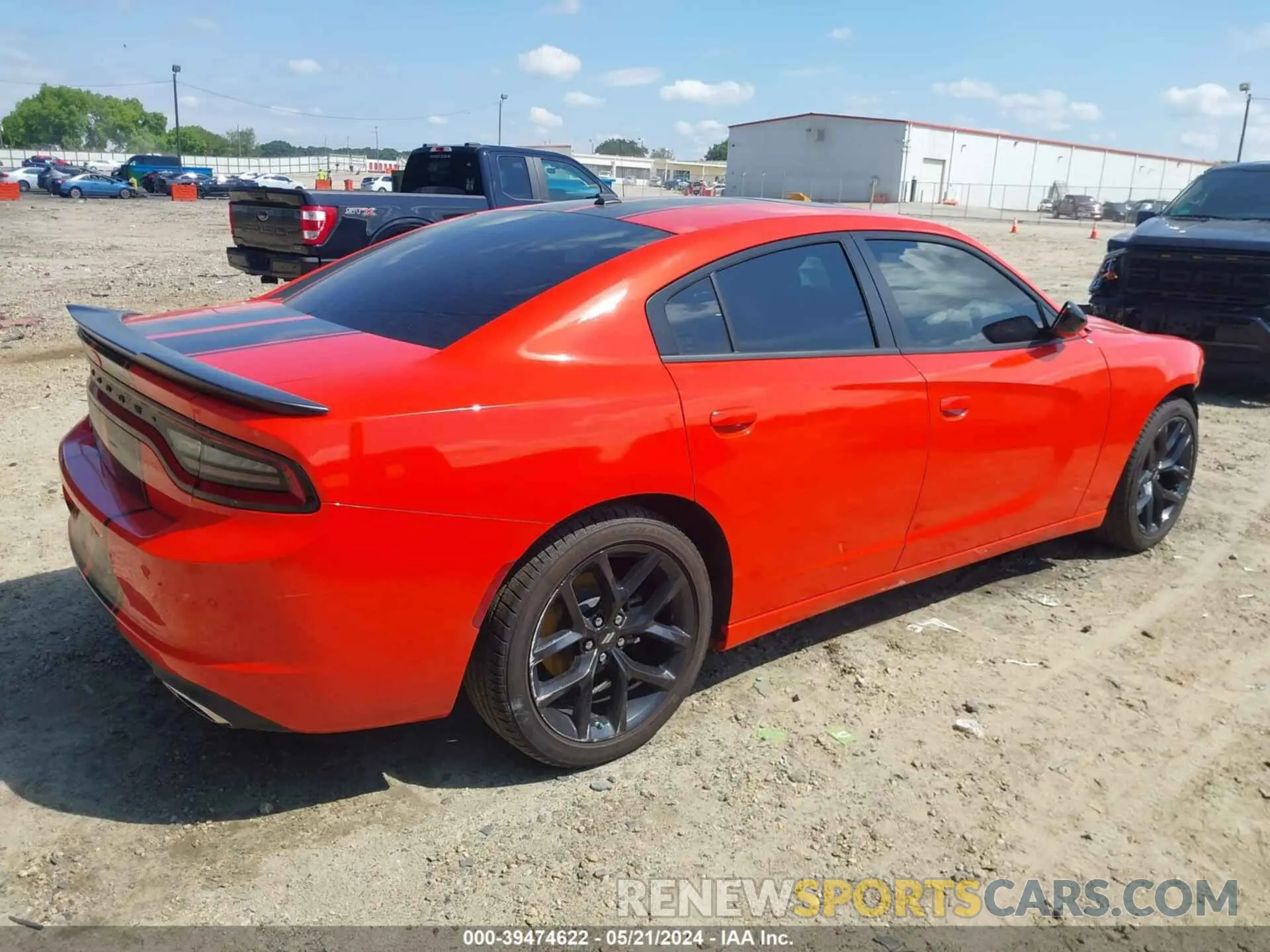 4 Photograph of a damaged car 2C3CDXBG6NH153428 DODGE CHARGER 2022