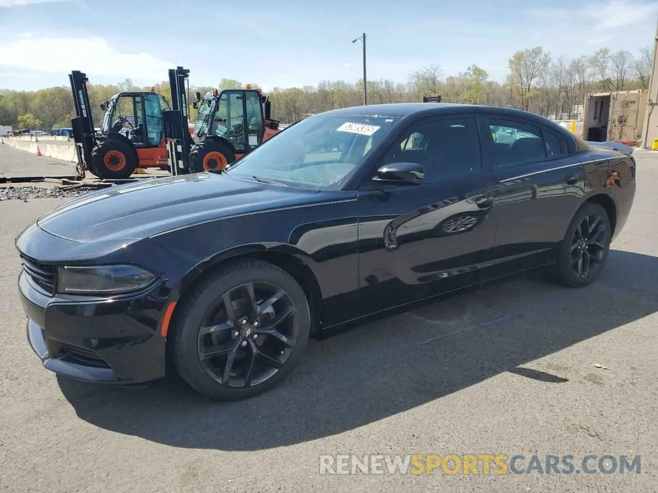 1 Photograph of a damaged car 2C3CDXBG6NH153669 DODGE CHARGER 2022