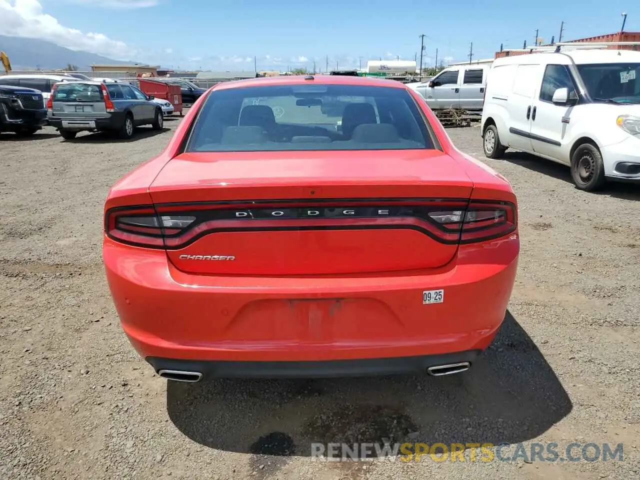 6 Photograph of a damaged car 2C3CDXBG6NH200828 DODGE CHARGER 2022