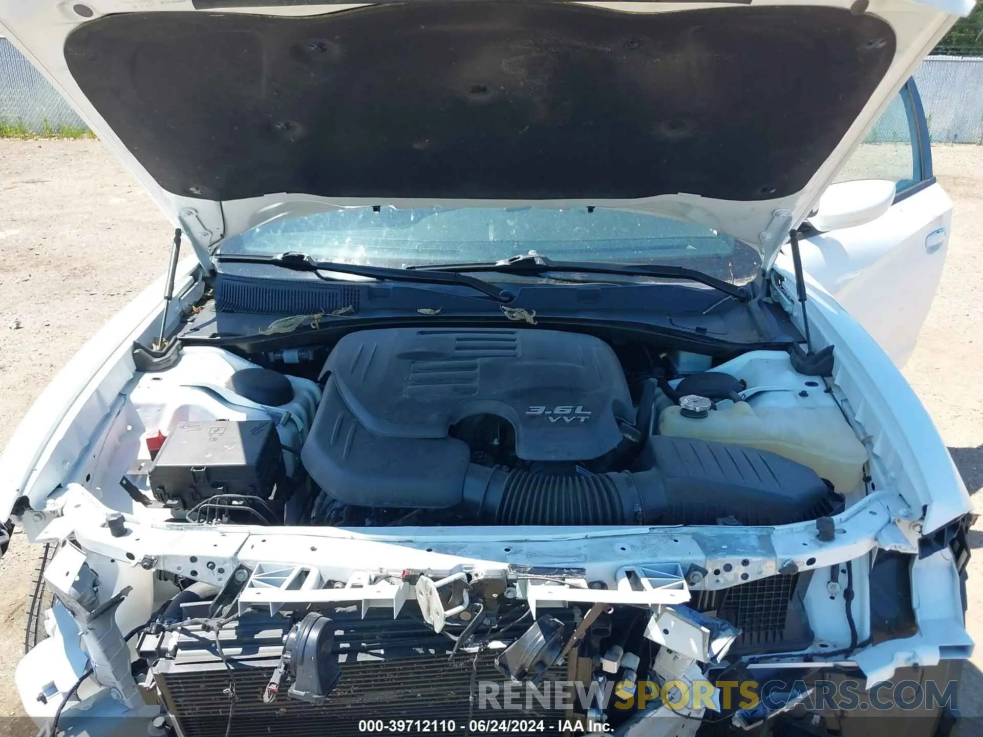 10 Photograph of a damaged car 2C3CDXBG6NH208055 DODGE CHARGER 2022