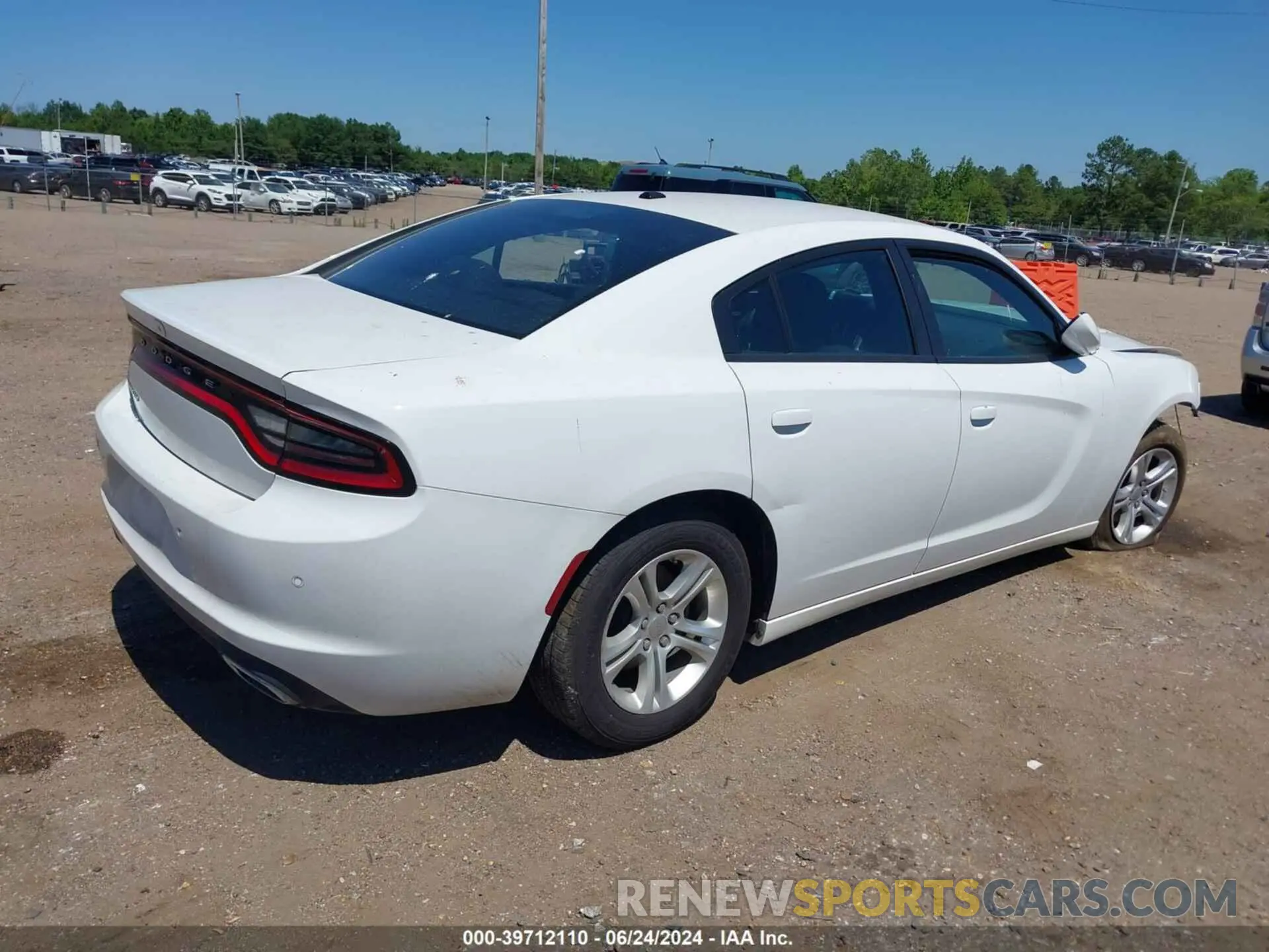 4 Photograph of a damaged car 2C3CDXBG6NH208055 DODGE CHARGER 2022