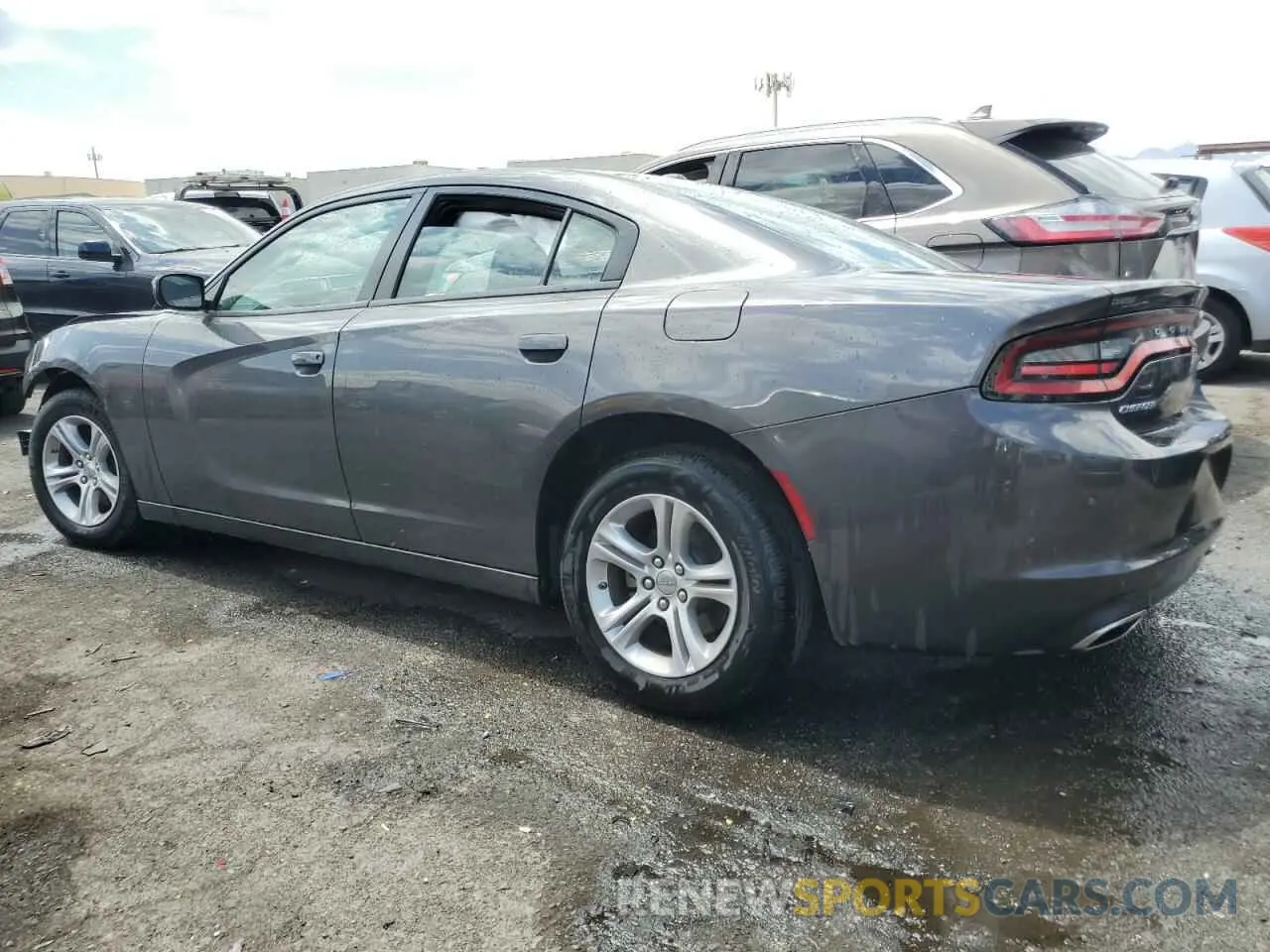 2 Photograph of a damaged car 2C3CDXBG6NH224529 DODGE CHARGER 2022