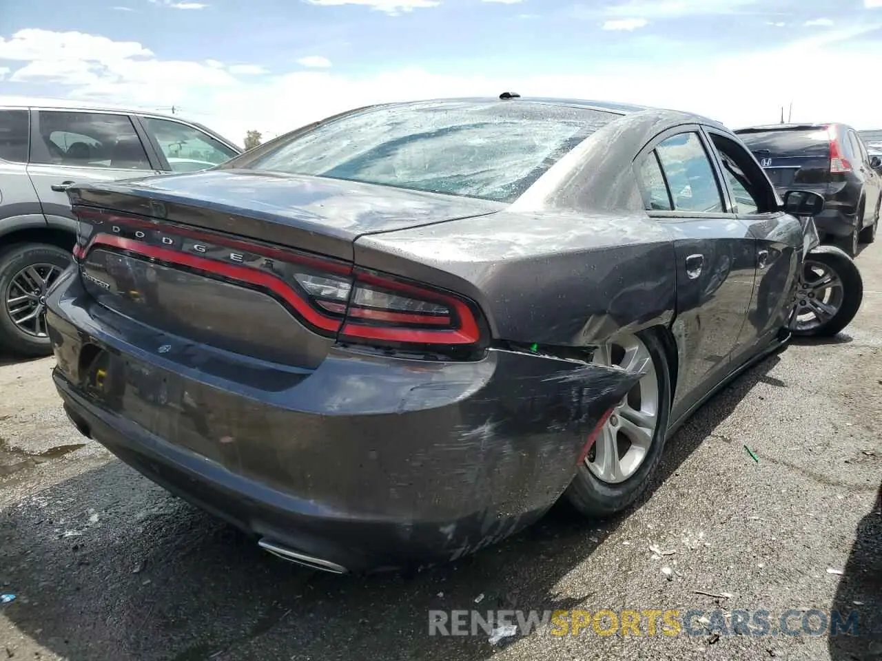 3 Photograph of a damaged car 2C3CDXBG6NH224529 DODGE CHARGER 2022