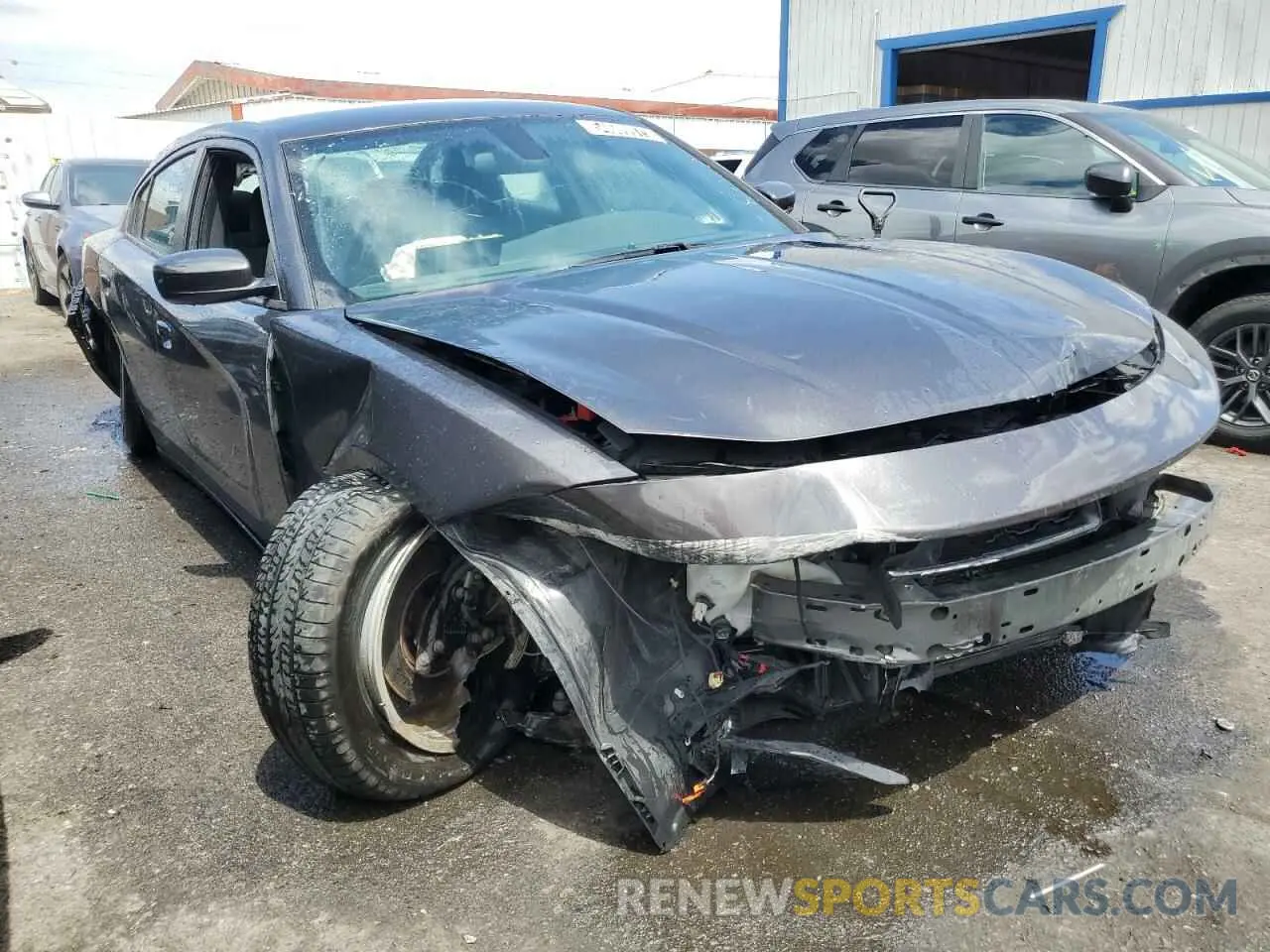 4 Photograph of a damaged car 2C3CDXBG6NH224529 DODGE CHARGER 2022