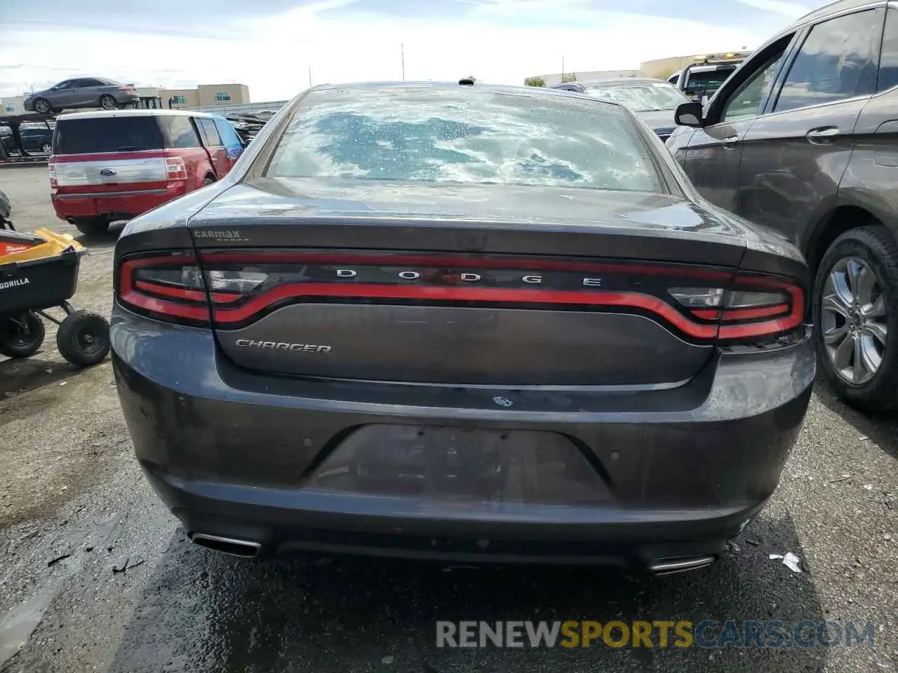 6 Photograph of a damaged car 2C3CDXBG6NH224529 DODGE CHARGER 2022