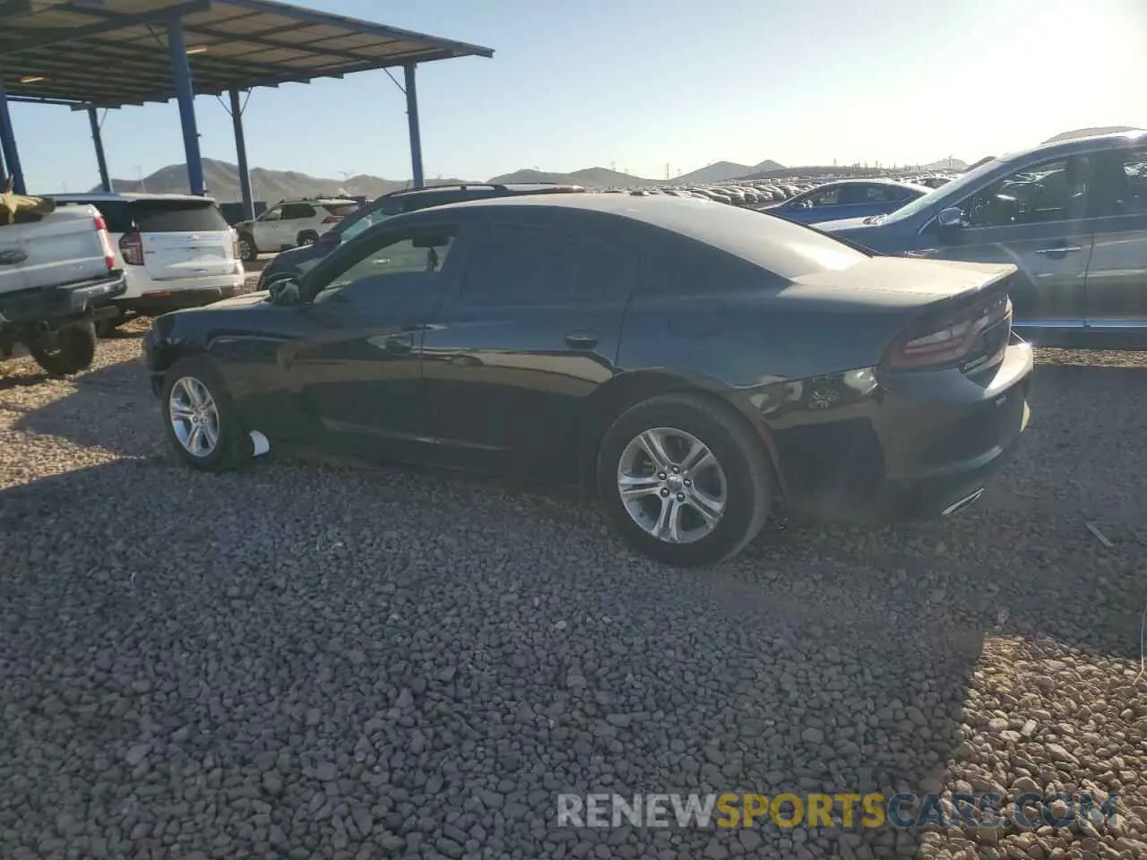 2 Photograph of a damaged car 2C3CDXBG6NH229875 DODGE CHARGER 2022