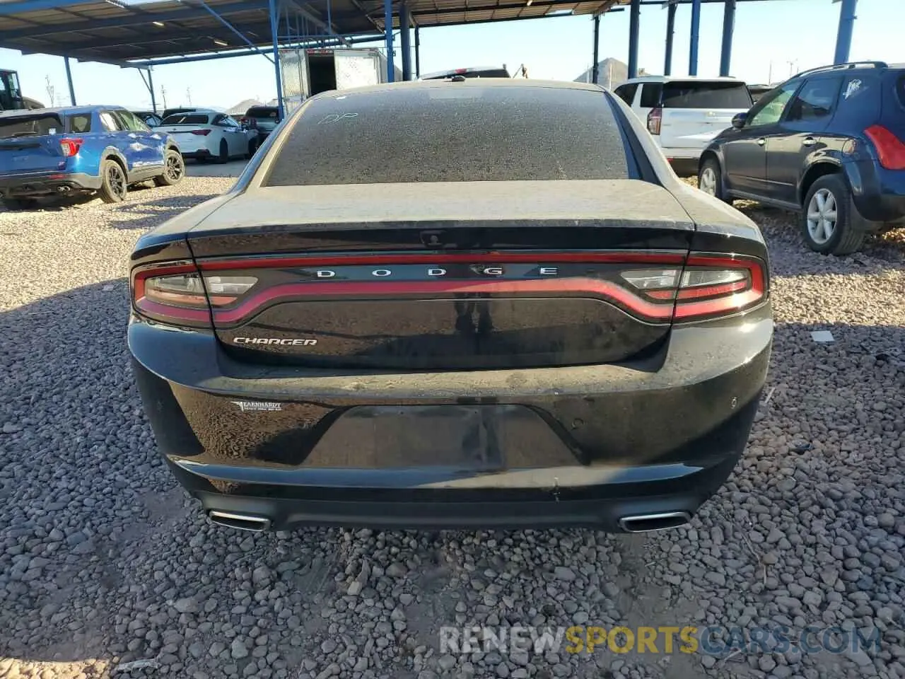6 Photograph of a damaged car 2C3CDXBG6NH229875 DODGE CHARGER 2022
