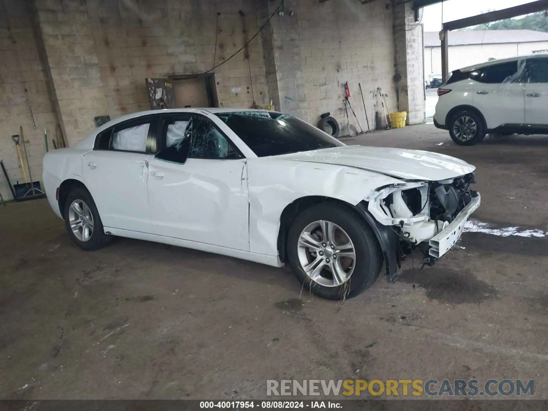 1 Photograph of a damaged car 2C3CDXBG6NH235076 DODGE CHARGER 2022