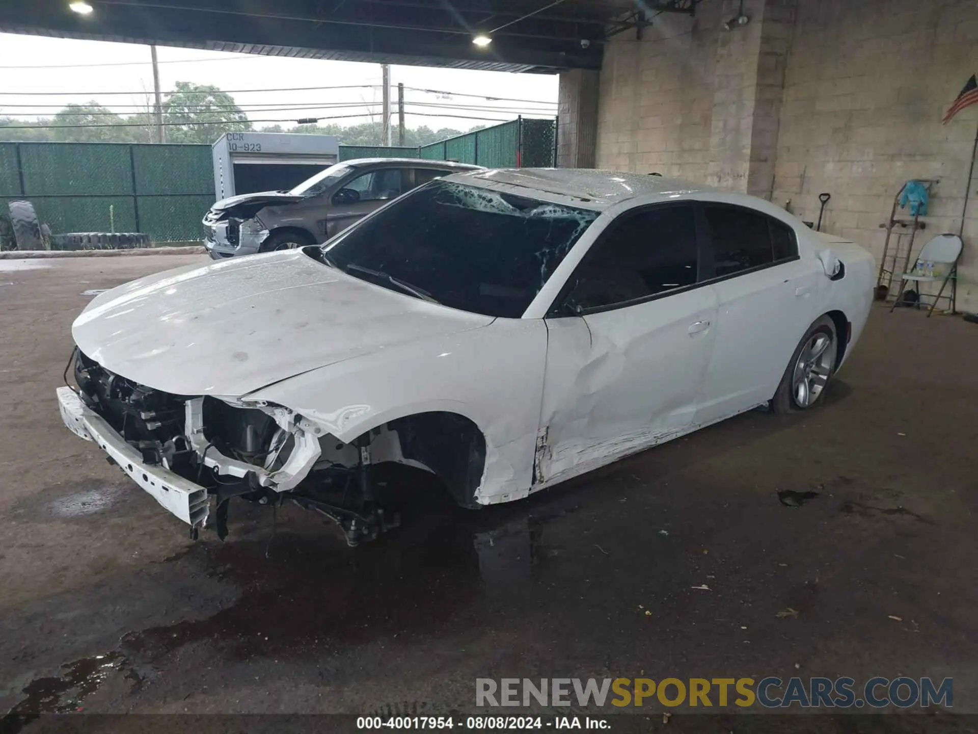 2 Photograph of a damaged car 2C3CDXBG6NH235076 DODGE CHARGER 2022