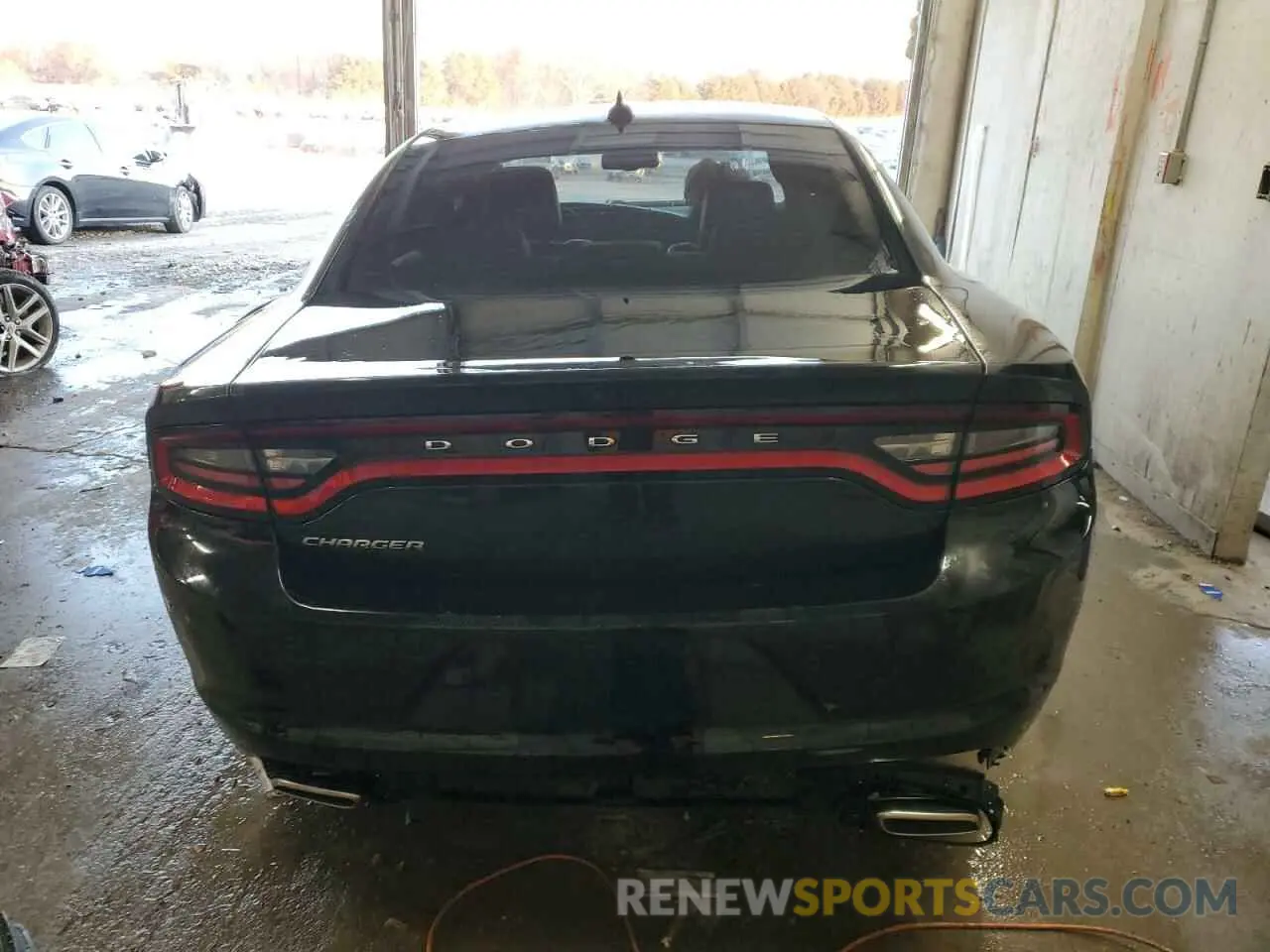 6 Photograph of a damaged car 2C3CDXBG6NH243596 DODGE CHARGER 2022