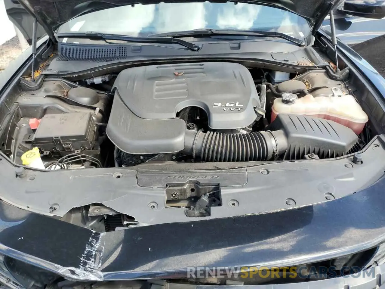 11 Photograph of a damaged car 2C3CDXBG6NH247857 DODGE CHARGER 2022