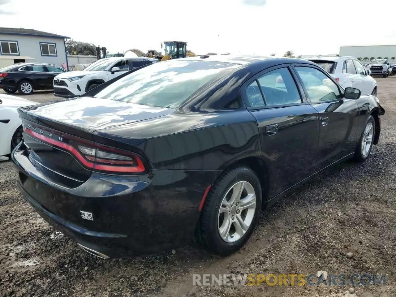 3 Photograph of a damaged car 2C3CDXBG6NH247857 DODGE CHARGER 2022