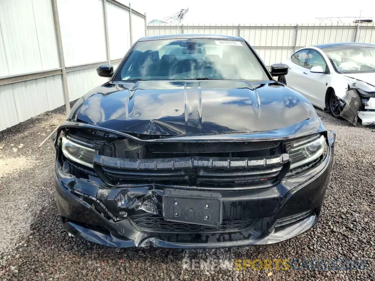 5 Photograph of a damaged car 2C3CDXBG6NH247857 DODGE CHARGER 2022