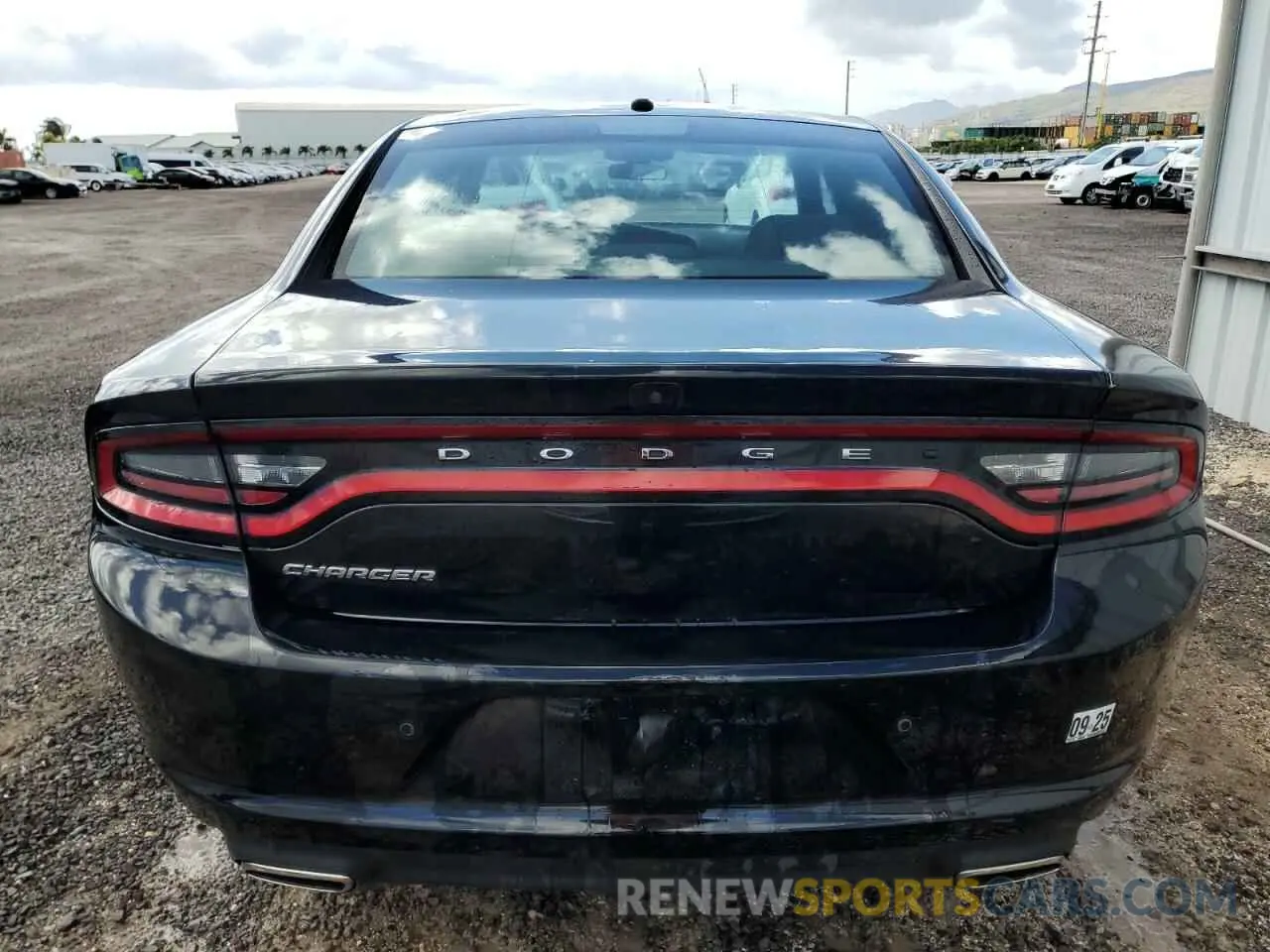 6 Photograph of a damaged car 2C3CDXBG6NH247857 DODGE CHARGER 2022