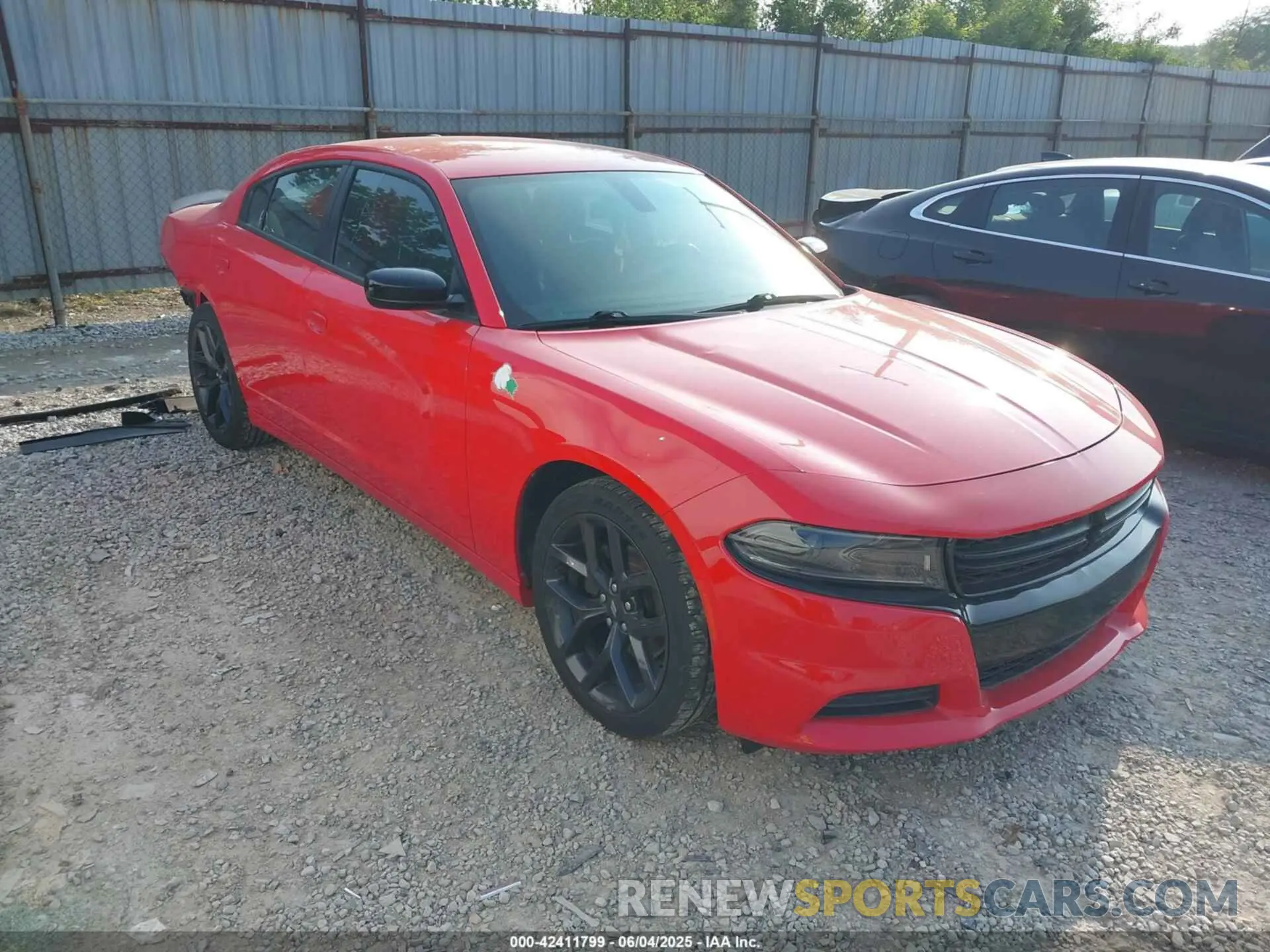 1 Photograph of a damaged car 2C3CDXBG7NH129705 DODGE CHARGER 2022