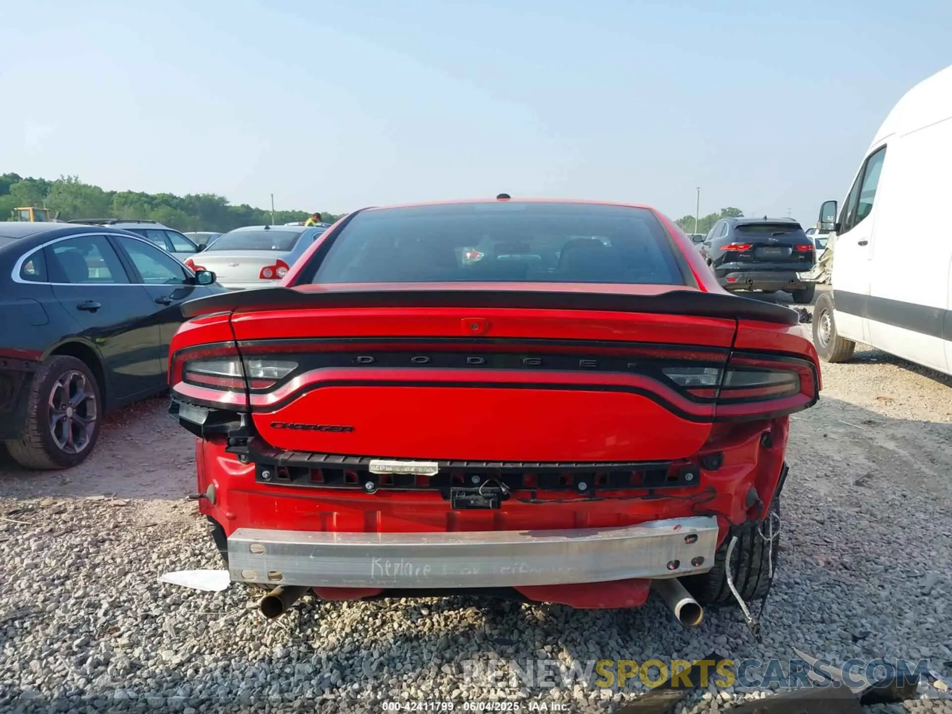 17 Photograph of a damaged car 2C3CDXBG7NH129705 DODGE CHARGER 2022