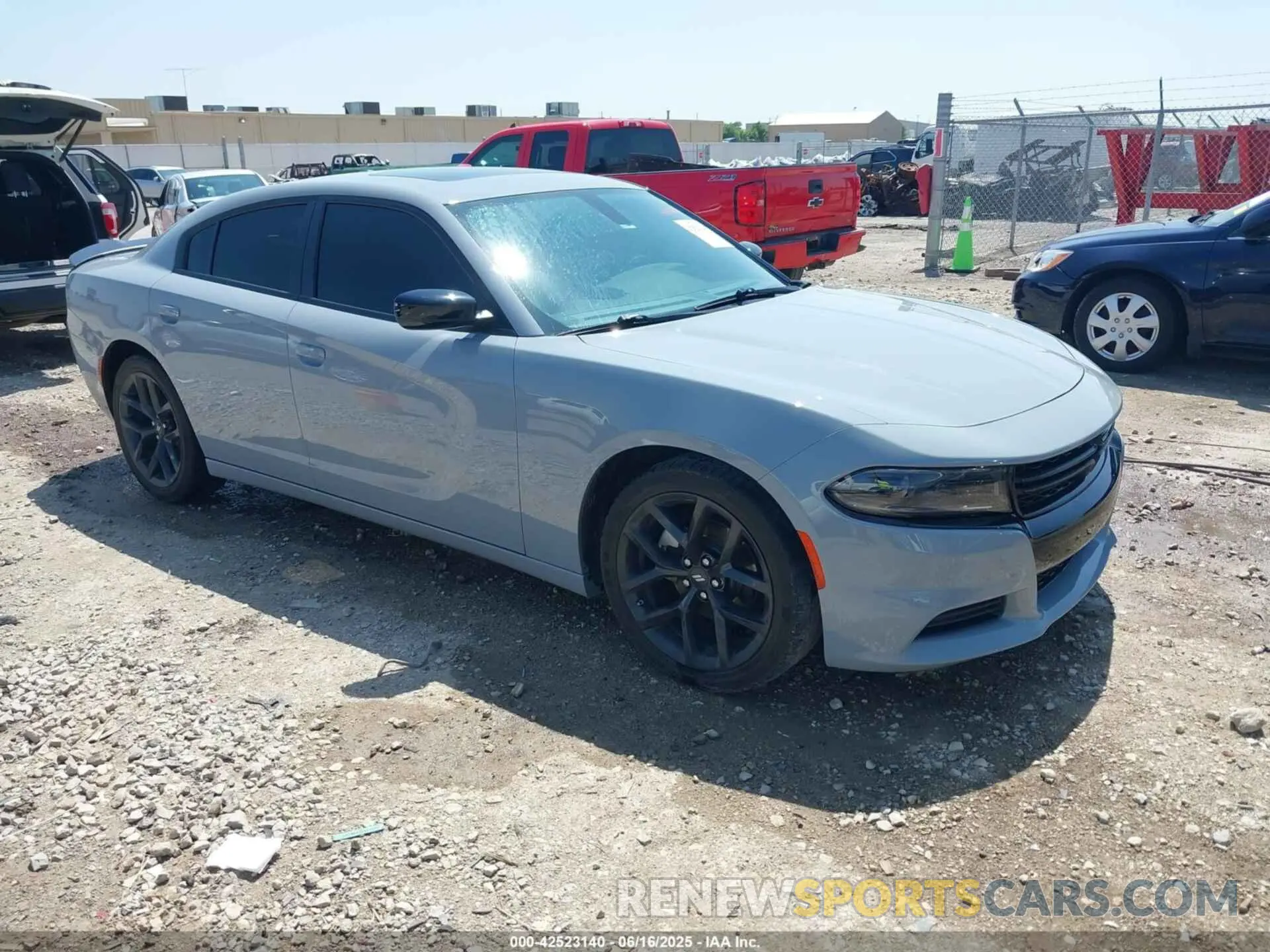 1 Photograph of a damaged car 2C3CDXBG7NH153454 DODGE CHARGER 2022