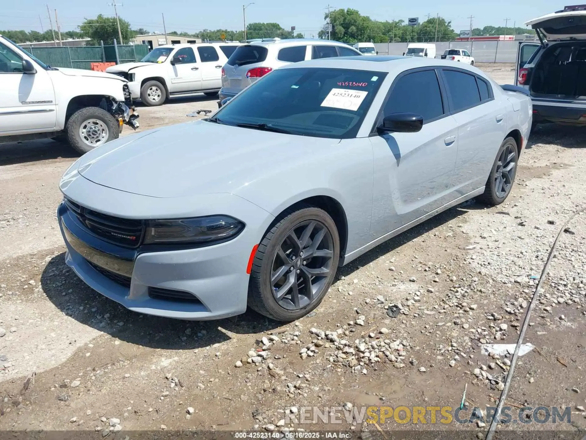 2 Photograph of a damaged car 2C3CDXBG7NH153454 DODGE CHARGER 2022