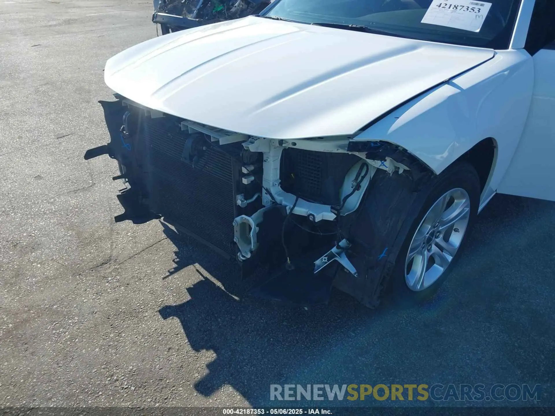 6 Photograph of a damaged car 2C3CDXBG7NH157102 DODGE CHARGER 2022