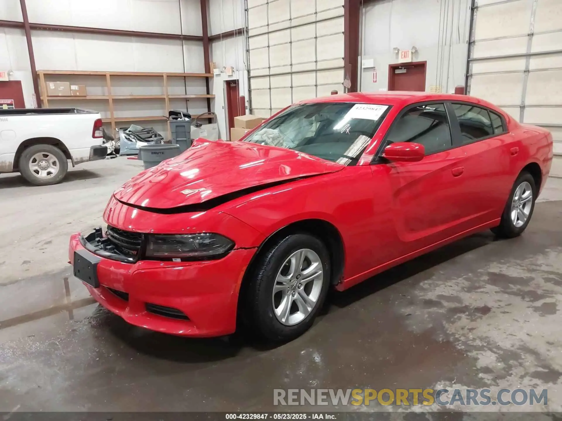 2 Photograph of a damaged car 2C3CDXBG7NH200885 DODGE CHARGER 2022