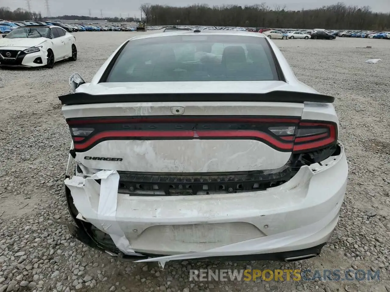 6 Photograph of a damaged car 2C3CDXBG7NH202121 DODGE CHARGER 2022