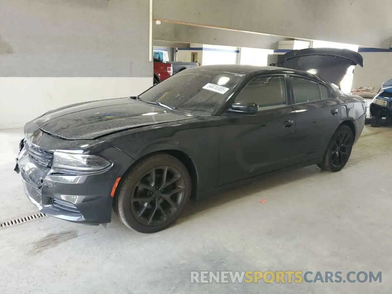 1 Photograph of a damaged car 2C3CDXBG7NH202779 DODGE CHARGER 2022