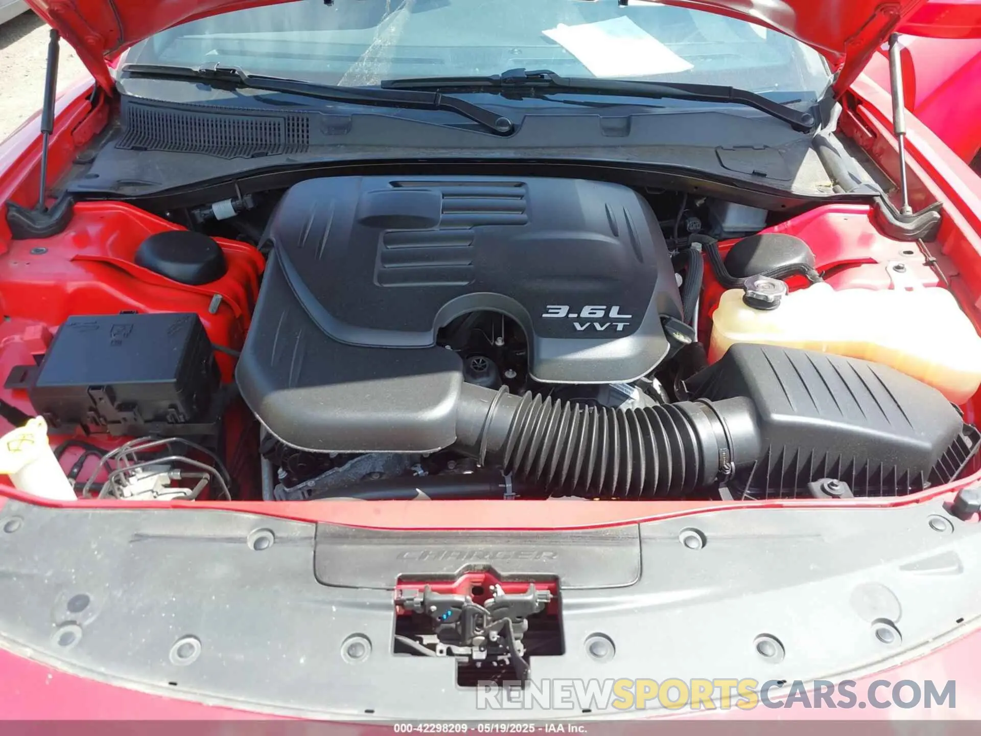 10 Photograph of a damaged car 2C3CDXBG7NH208047 DODGE CHARGER 2022