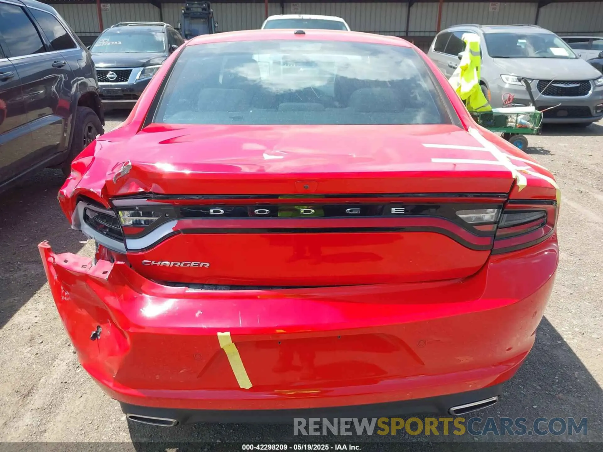 16 Photograph of a damaged car 2C3CDXBG7NH208047 DODGE CHARGER 2022