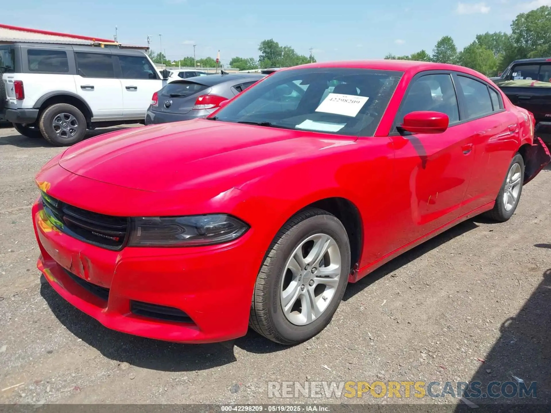 2 Photograph of a damaged car 2C3CDXBG7NH208047 DODGE CHARGER 2022