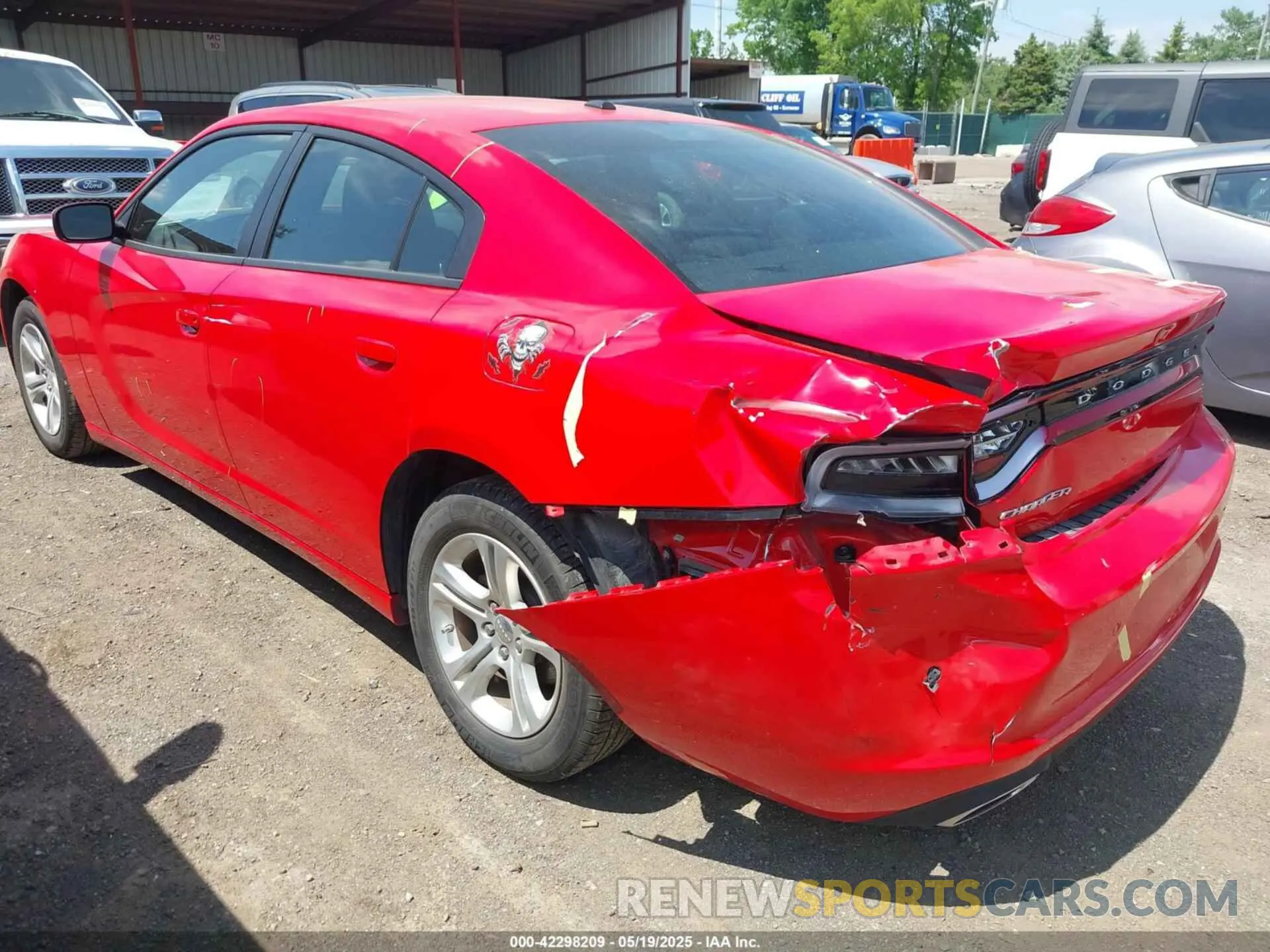 3 Photograph of a damaged car 2C3CDXBG7NH208047 DODGE CHARGER 2022