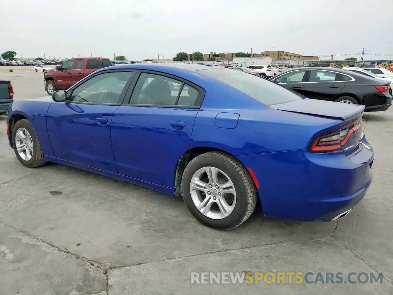 2 Photograph of a damaged car 2C3CDXBG7NH231411 DODGE CHARGER 2022
